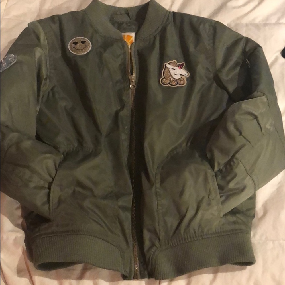 C&C California Embellished Bomber Jacket